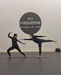 Budokon Yoga - Lorena Yaconi-Gouet und Nilgün Sert im Studio Foreveryonebjj 