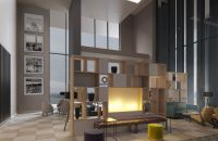 Leonardo Royal Barcelona Fira - Rendering Open Lobby