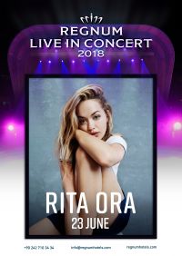 Live in concert: Rita Ora am 23. Juni 2018