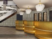 NYX Hotel Warsaw - Rendering Open Lobby