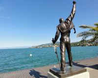 Kanton Waadt - Freddie Mercury Statue in Montreux