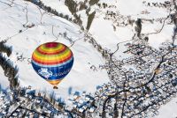 Internationales Ballonfestival in Château-d’Oex 