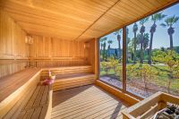 Megasaray Club Belek - Sauna mit Gartenblick