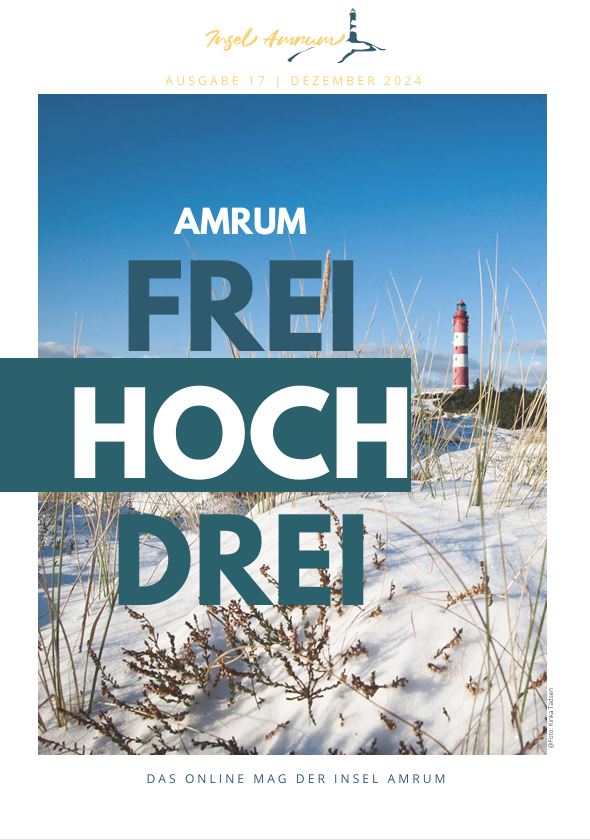 Cover Onlinemag Amrum 17 im Dezember 2024